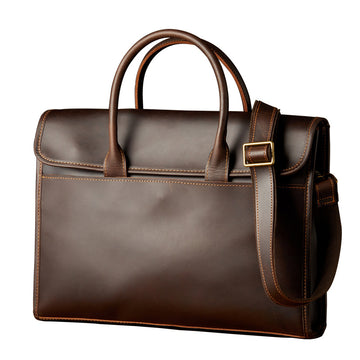 Business Casual Leather Briefcase